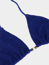 Bond-Eye Navy Ingrid Beaded Triangle Top