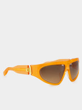 Balmain Orange and Gold B-Escape Sunglasses