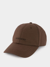 Givenchy Brown Cotton Curved Cap