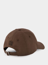 Givenchy Brown Cotton Curved Cap
