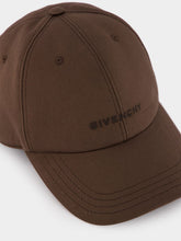 Givenchy Brown Cotton Curved Cap