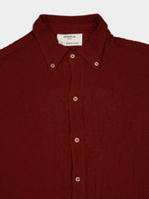 Spiritum Tulum Red Terracotta Balam Cotton Shirt
