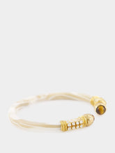 Gas Bijoux White Sari Gold-Plated Bracelet