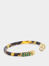 Gas Bijoux Brown Sari Gold-Plated Bracelet