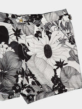 Tom Ford Monochrome Floral Swim Shorts