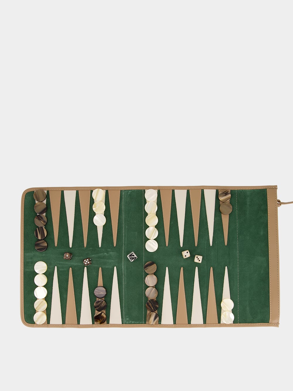 Victor Basilico Velvet Travel Backgammon