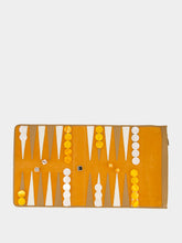 Hector Saxe Paris Orange Travel Backgammon Set