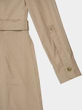 Givenchy Taupe Safari Poplin Dress