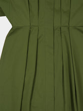 Givenchy Khaki Cotton Poplin Shirt Dress