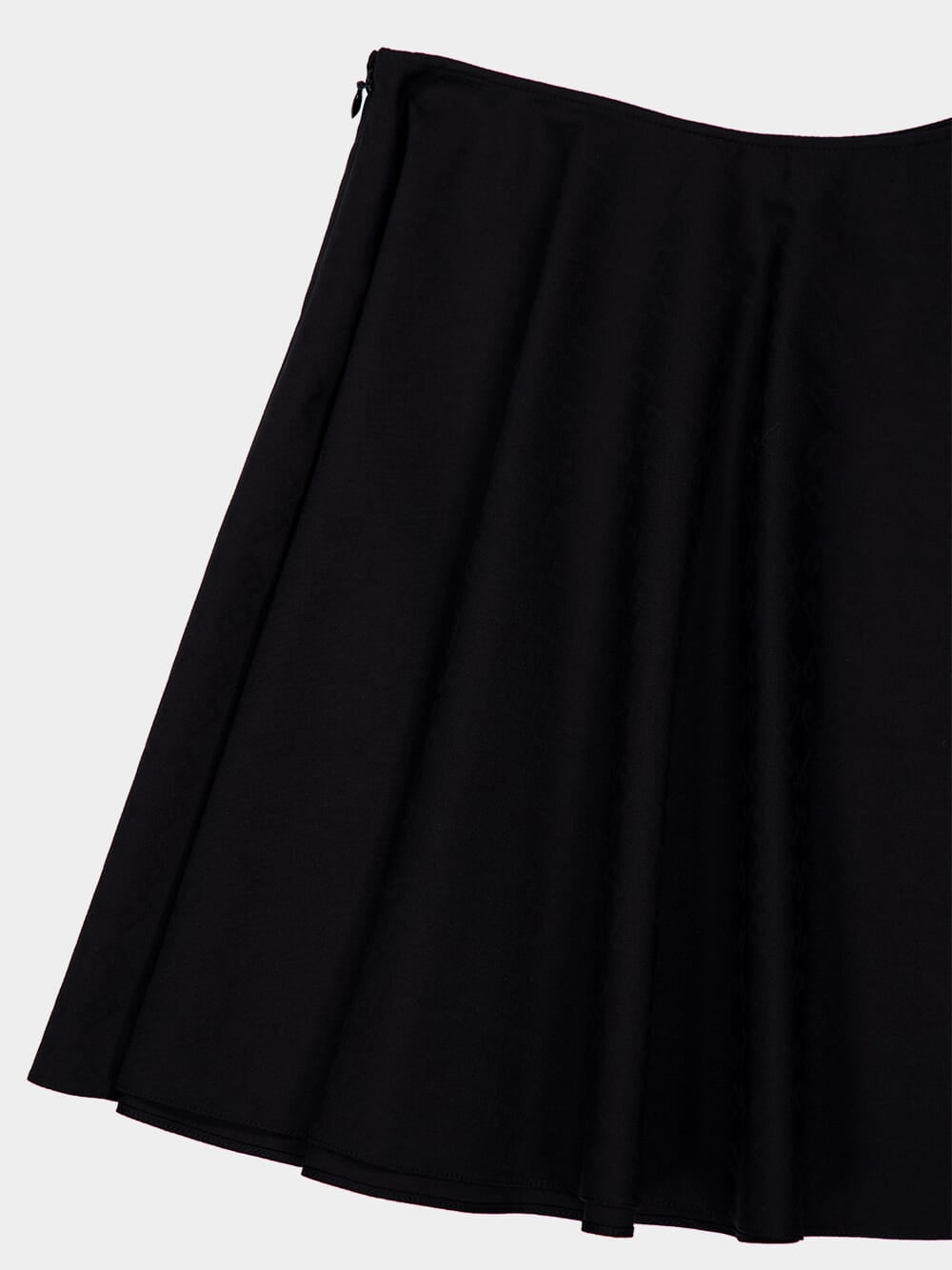 Black Monogram 72 Jacquard Skirt