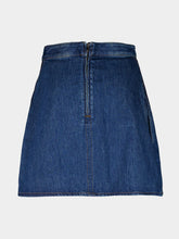 Givenchy Medium Blue Cocoon Denim Mini Skirt