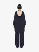 Givenchy Navy 4G Liquid Jacquard Pants