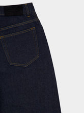 Givenchy Dark Blue Raw Denim Cocoon Jeans