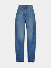 Givenchy Light Blue Cocoon Regular-Fit Cotton Jeans
