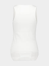 Givenchy White Slim Fit Tank Top