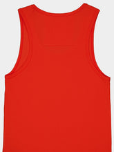 Givenchy Orange Tank Top Slim Fit 4G Liquid on Rib Cotton
