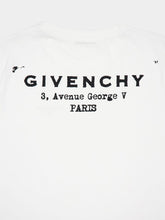 Givenchy White Logo Cotton T-Shirt