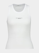 Givenchy White Slim Fit Tank Top
