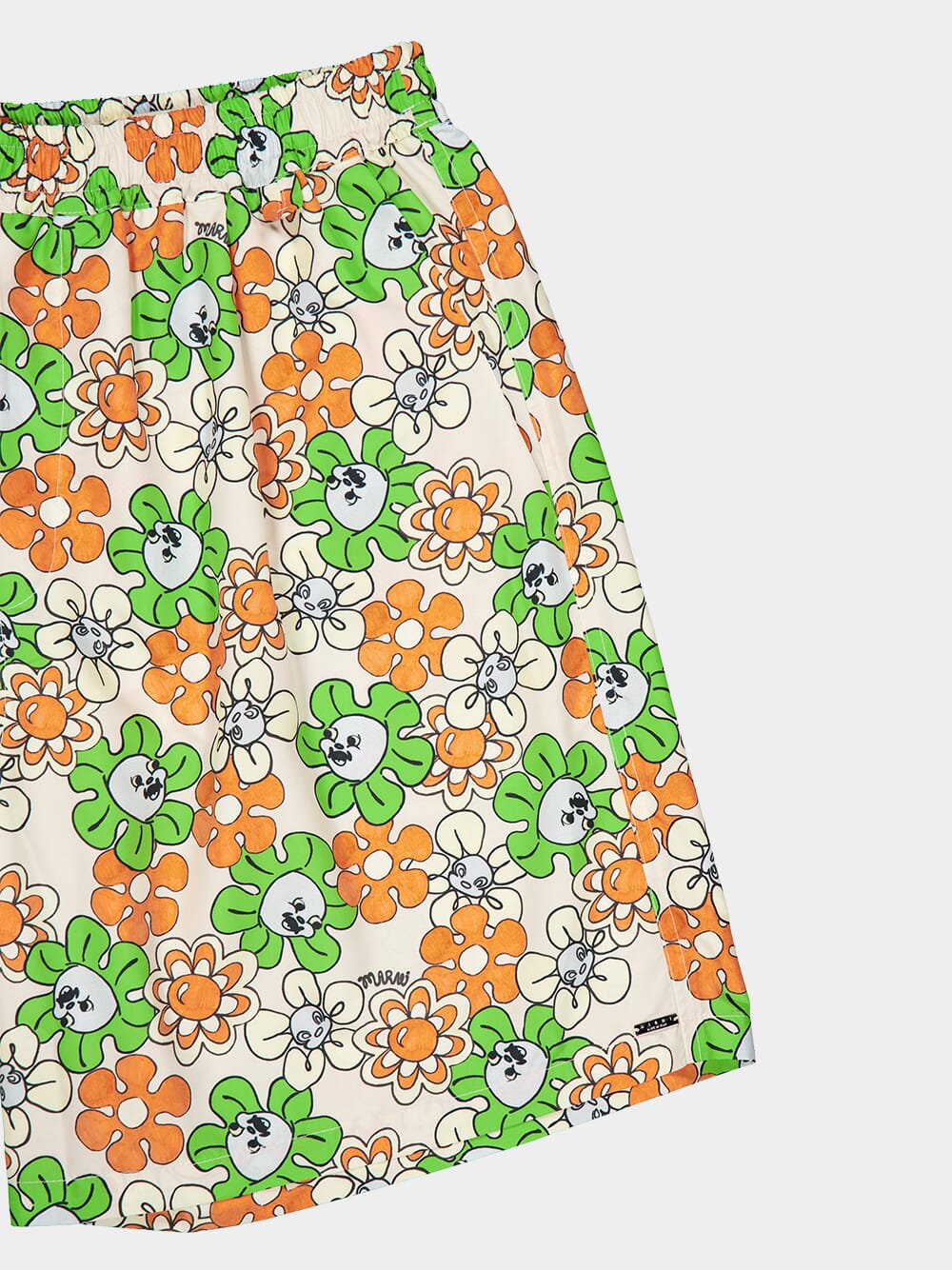 Psychedelic Floral Swim Shorts