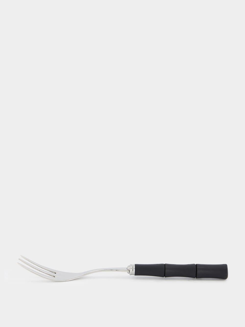 Byblos Bamboo Black Serving Fork