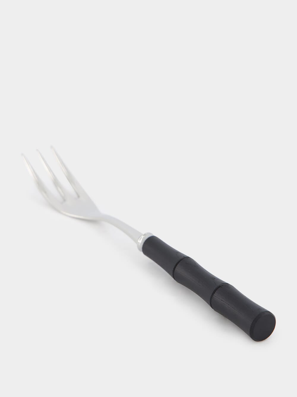 Byblos Bamboo Black Serving Fork