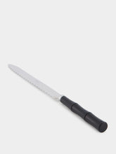Capdeco Byblos Bamboo Black Bread Knife