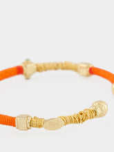 Gas Bijoux Zanzifull Orange and Gold Bracelet