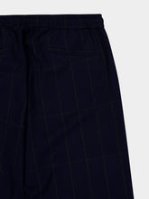 Baziszt Navy Blue Anthem Cotton Pants