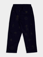 Baziszt Navy Blue Serenade Corduroy Pants