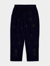 Baziszt Navy Blue Serenade Corduroy Pants