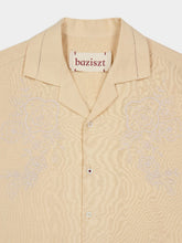 Baziszt Beige Cade Cotton Hemp Shirt