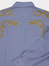 Baziszt Lavender Blue Cotton Hemp Reverie Shirt