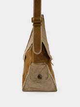 Baziszt Brown Maber Suede Tote Bag