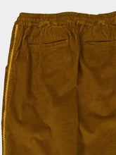 Baziszt Brown Lace Trim Cotton Trousers