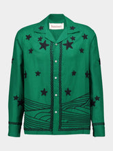 Baziszt Emerald Green Medley Shirt