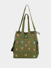 Baziszt Scout Cotton Embroidered Tote Bag