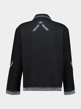 Baziszt Black Fez Embroidered Jacket
