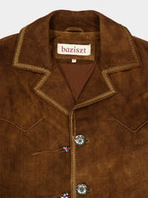 Baziszt Denma Brown Suede Jacket