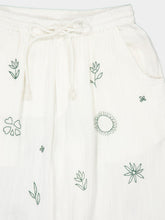 Baziszt White Serenade Trousers