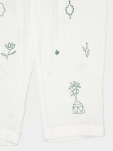 Baziszt White Serenade Trousers