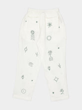 Baziszt White Serenade Trousers