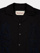 Baziszt Black Embroidered Duke Shirt