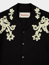 Baziszt Black Taja Embroidered Shirt