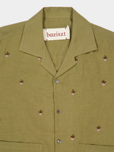 Baziszt Khaki Pistachio Shirt
