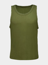 Baziszt Khaki Croquet Tank Top