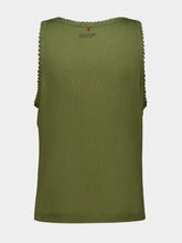 Baziszt Khaki Croquet Tank Top