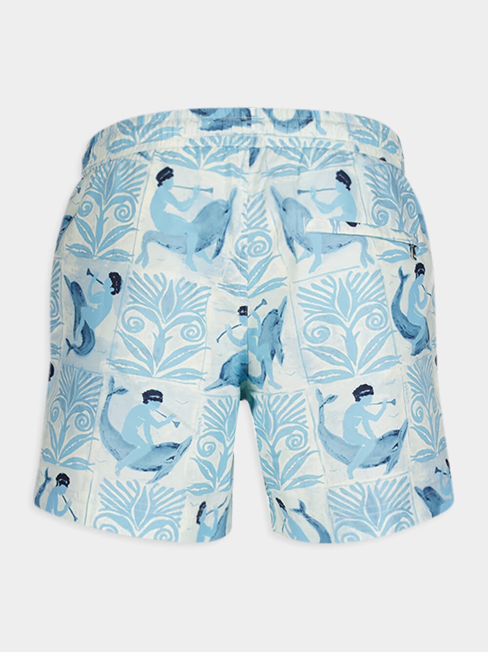 Mythical Creatures Blue Swim Shorts