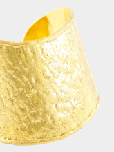 Sylvia Toledano Gold Flow Textured Cuff Bracelet