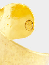 Sylvia Toledano Gold Flow Textured Cuff Bracelet