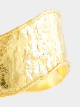 Sylvia Toledano Gold Flow Textured Cuff Bracelet